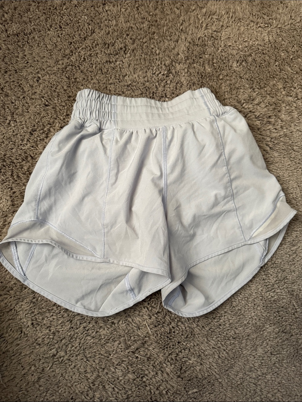 lululemon athletica Pale Blue Women's Running Shorts